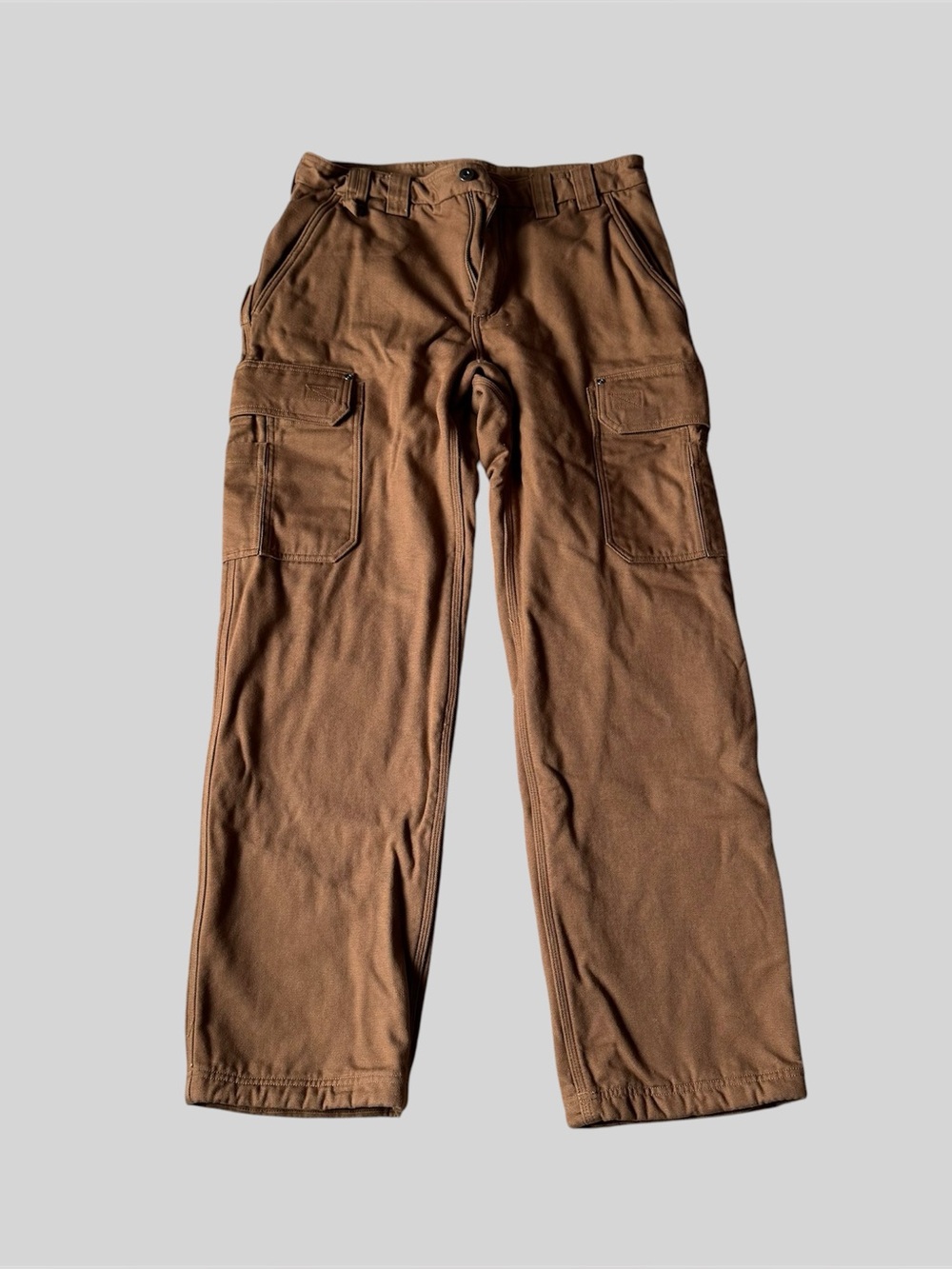 Duluth Men’s Fire Hose Fleece-Lined Relaxed Fit Pants
